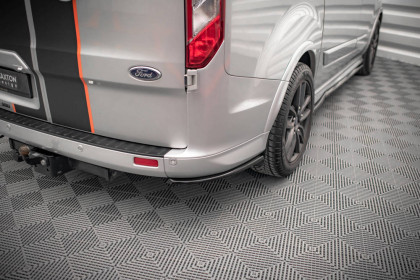 Splittery zadní boční Ford Transit Custom ST-Line Mk1 Facelift černý lesklý plast