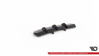 Spoiler zadního nárazníku Renault Talisman černý lesklý plast