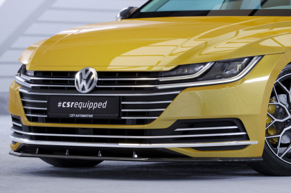 Spoiler pod přední nárazník CSR CUP pro VW Arteon - carbon look lesklý