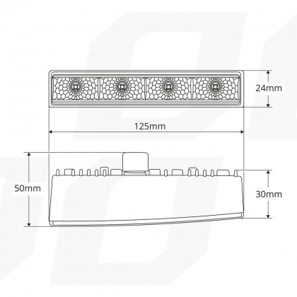 LED světla pro denní svícení DRL NSSC 540HP PRO