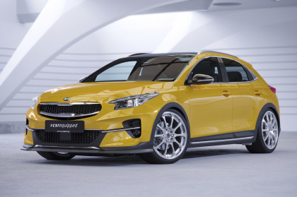 Spoiler pod přední nárazník CSR CUP pro Kia XCeed - carbon look matný