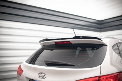 Prodloužení spoileru Hyundai ix35 Mk1 černý lesklý plast