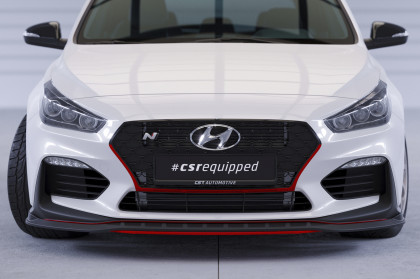 Spoiler pod přední nárazník CSR CUP - Hyundai I30 N (PD) carbon look matný 