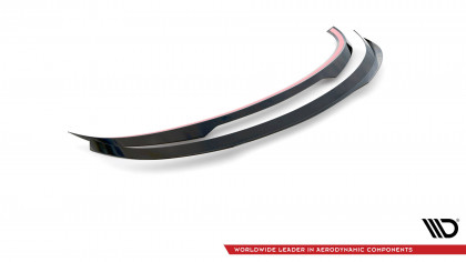 Prodloužení spoileru Opel Insignia OPC Sports Tourer Mk1 černý lesklý plast