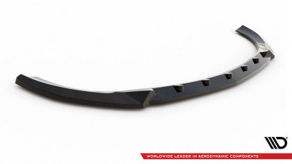 Spojler pod nárazník lipa V.2 Mercedes-Benz E AMG-Line W213 Facelift černý lesklý plast