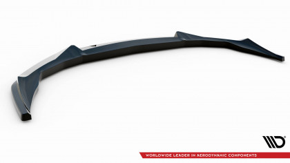 Spojler pod nárazník lipa V.1 Audi e-Tron GT / RS GT Mk1 černý lesklý plast