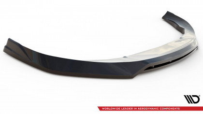 Spojler pod nárazník lipa V.3 Audi e-Tron GT / RS GT Mk1 černý lesklý plast