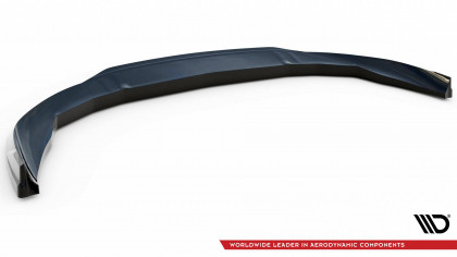 Spojler pod nárazník lipa V.3 Audi e-Tron GT / RS GT Mk1 černý lesklý plast