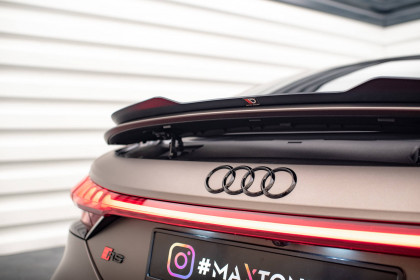 Prodloužení spoileru Audi e-Tron GT / RS GT RS Mk1 carbon look