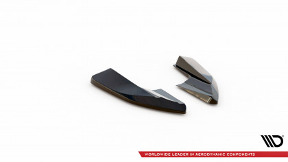 Splittery zadní boční V.1 Audi e-Tron GT / RS GT Mk1 černý lesklý plast