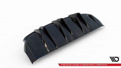 Difuzor zadního nárazníku Audi e-Tron GT / RS GT Mk1 černý lesklý plast