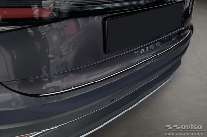 Nerezová ochranná lišta zadního nárazníku VW Taigo 21-