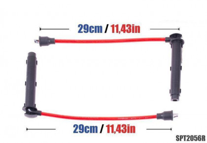 Przewody zapłonowe PowerTEC LAND ROVER FREELANDER ROVER 25 45 75 1.4-1.8L Niebieskie