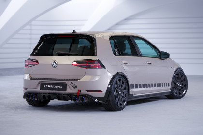 Křídlo, spoiler zadní CSR pro VW Golf 7 12-21 (Typ AU) - carbon look matný