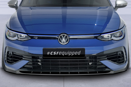 Spoiler pod přední nárazník CSR CUP - VW Golf 8 (CD) R - černý lesklý