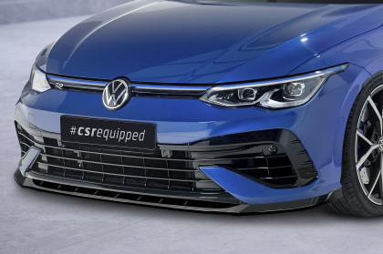 Spoiler pod přední nárazník CSR CUP - VW Golf 8 (CD) R - carbon look lesklý