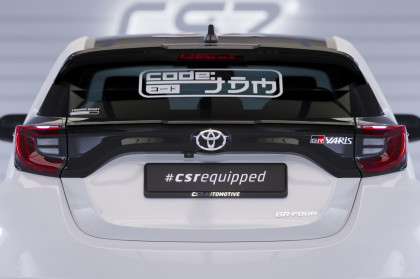 Křídlo, spoiler zadní CSR pro Toyota GR Yaris (Typ XP21) - carbon look matný