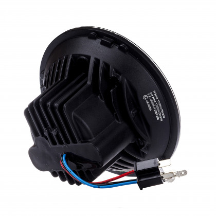 EPH01 BI-LED HEADLIGHT 7" CHROME