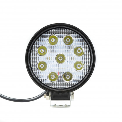 EPWL02 LED Pracovní světlo 9W (9 x 1W EPISTAR) 30° (kulaté)
