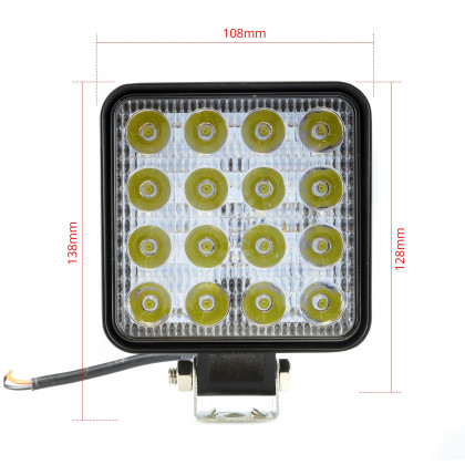 EPWL07 LED Pracovní světlo 18W (16 x 3W EPISTAR) 60°