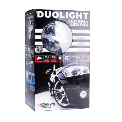 DUOLIGHT DL32 LED Světla Pro Denní Svícení s Mlhovkami