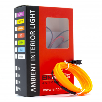 EPAL1M ORANGE LED světlovodný pásek 1m (oranžový)