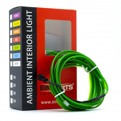 EPAL3M GREEN LED světlovodný pásek 3m (zelený)