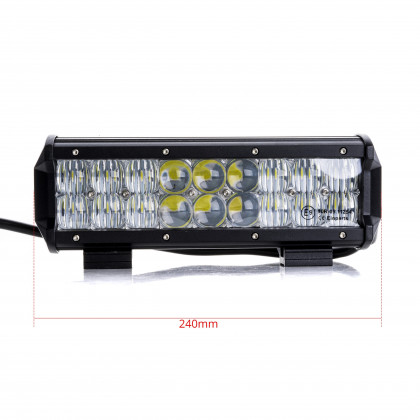 EPWL162 LED Pracovní světlo 90W (18 x 5W LUMILED) 30/60° (hybridní kombo) 4D/5D