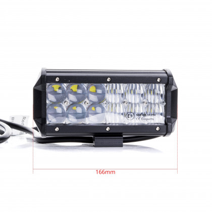 EPWL176 LED Pracovní světlo 84W (12 x 7W LUMILED) 30/60° (hybridní kombo) 5D