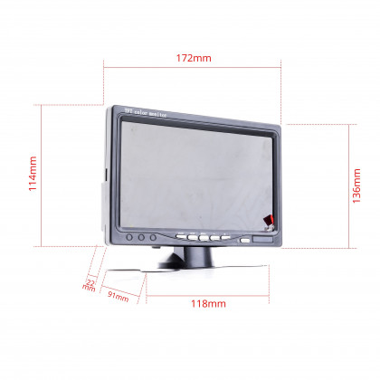 EPP015N LCD displej 7" k parkovací kameře