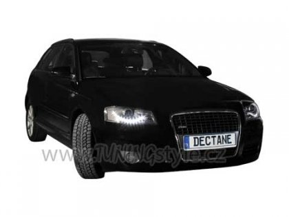 Přední světla devil eyes AUDI A3 8P 03-08 chrom