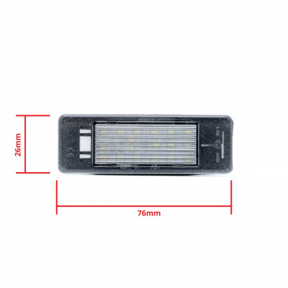 EP122 LED osvětlení SPZ