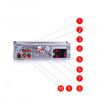 EPCR08 PREMIUM CAR RADIO 4.1" USB MICRO SD