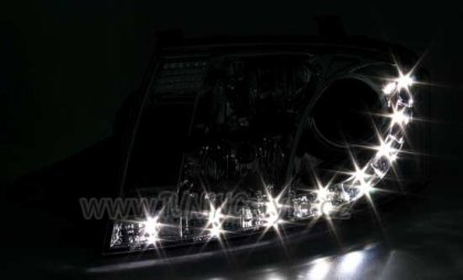 Přední světla Devil Eyes Audi TT 8N 98-06 chromové