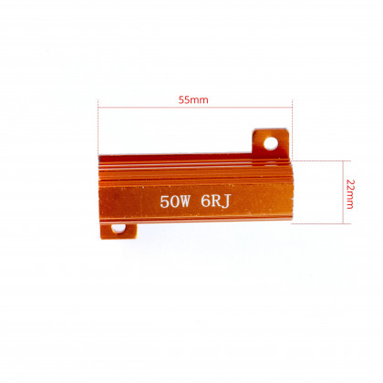 EPRES26 Zátěžový modul pro LED žárovky P21/5W 2 x 6Ω 50W
