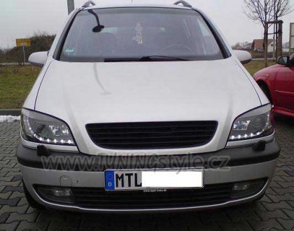 Přední světla Devil Eyes Opel Zafira A 99-05 černé