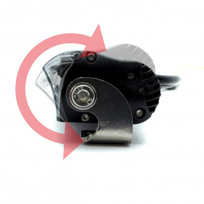 EPWLD07 LED Dálkové/Poziční světlo 84W (28 x 3W CREE) 30/60° (homologace R112+R7)