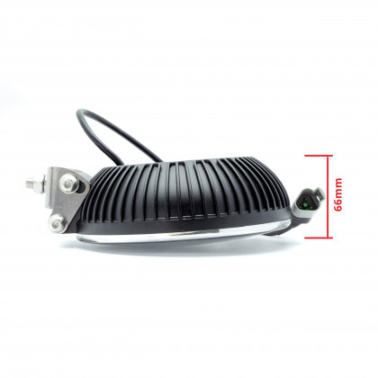 EPWLD08 LED Dálkové/Poziční světlo 51W (17 x 3W CREE) 30/60° (homologace R112+R7)