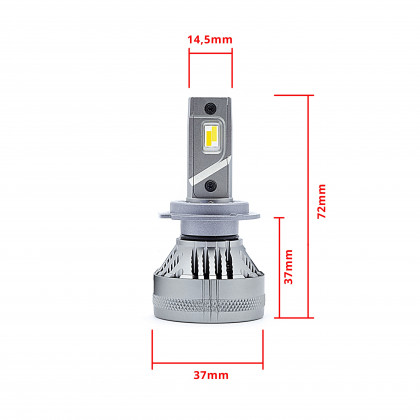 EPLH66 SMART AI BT LED H7 CANBUS with DRL