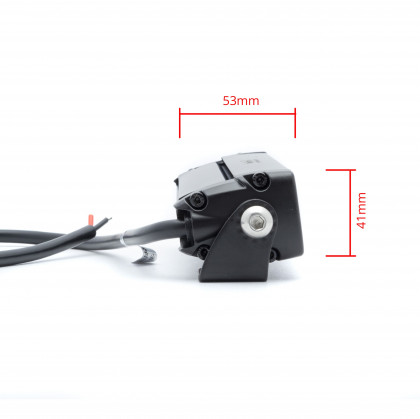 EPWLD16 LED Dálkové světlo 30W (6 x 5W OSRAM LED) 30/60° (homologace R112)