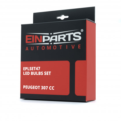 EPLSET47  LED INTERIOR SET FOR  PEUGEOT 307 CC