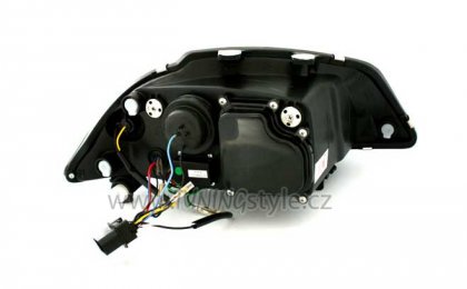 Přední světla Devil Eyes Seat Ibiza 6L 03-08 chrom