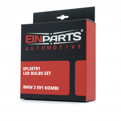 EPLSET81  ZESTAW ŻARÓWEK LED DO BMW 3 E91 KOMBI