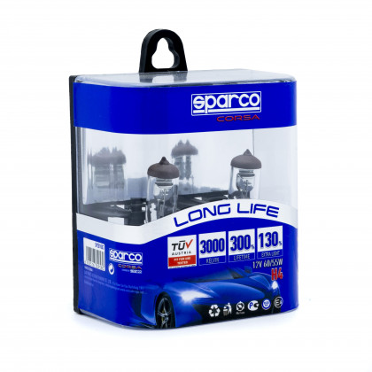 SPCB1003 H4 12V 60/55W 3.000K. +130% LIGHT 3000K
