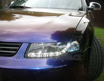 Přední světla Devil Eyes VW Passat 3B 97-00 černé