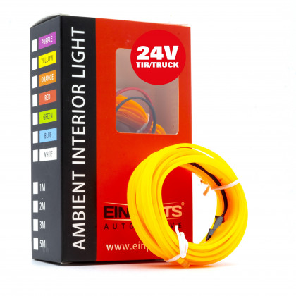 EPAL3M AMBER LED světlovodný pásek 3m (jantar) 24V