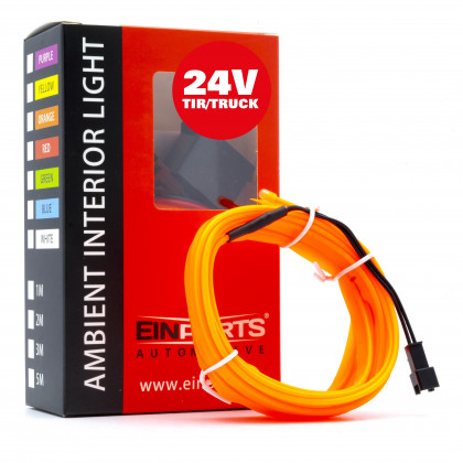 EPAL3M ORANGE LED světlovodný pásek 3m (oranžový) 24V