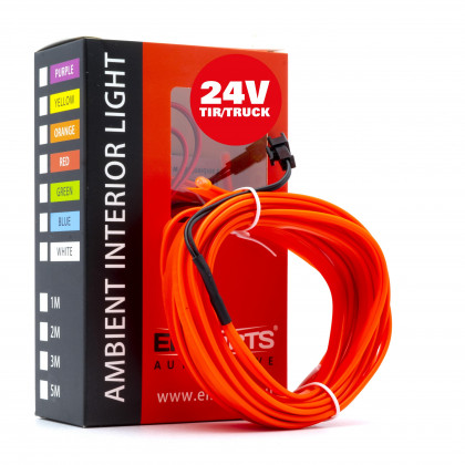 EPAL5M RED LED světlovodný pásek 5m (červený) 24V