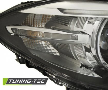 Přední světla LED angel eyes s denními světly BMW F10/F11 xenon D1S 10-13