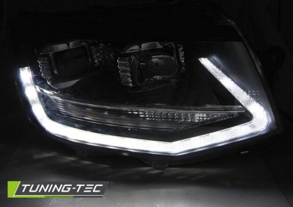 Přední světla LED s denními světly VW T6 černá